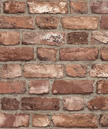 Red Brick Effect wallpaper