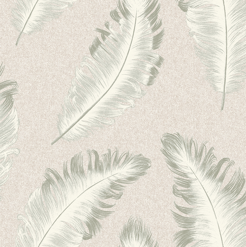 Grey tile effect wallpaper