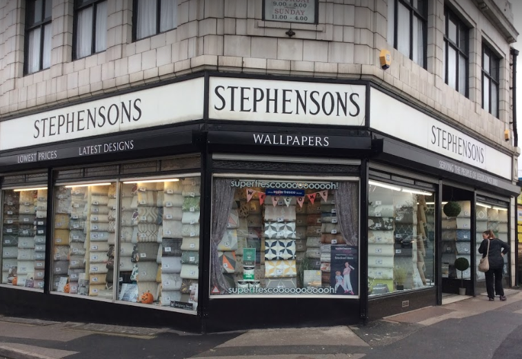 Home décor items at Stephenson Wallpapers, Leeds