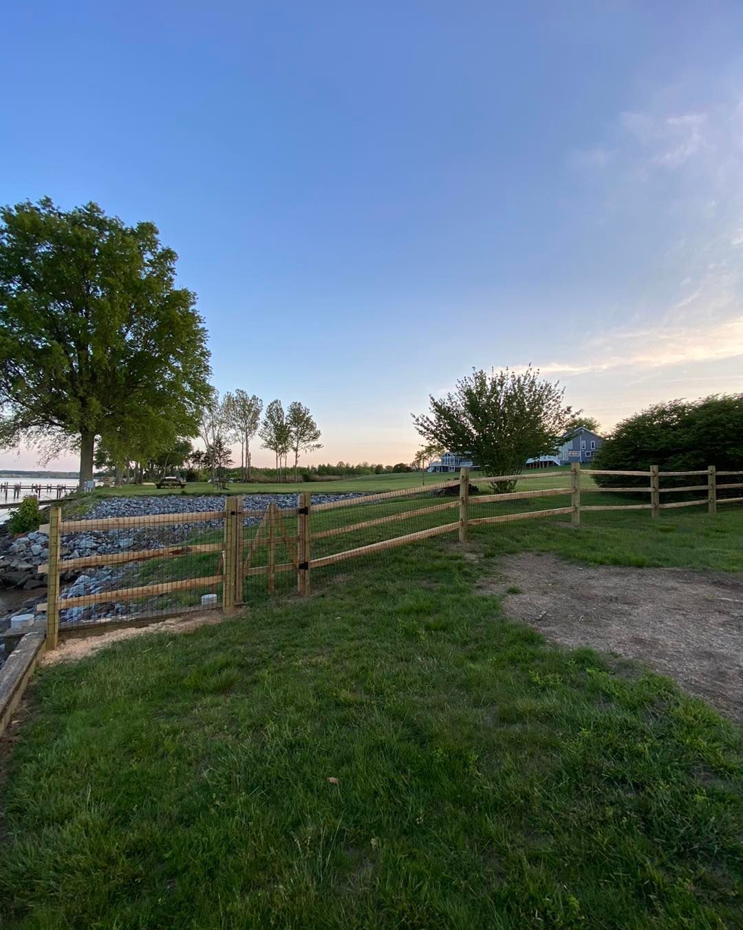 Brown Fence — Cecil County, MD — Banks Land Management