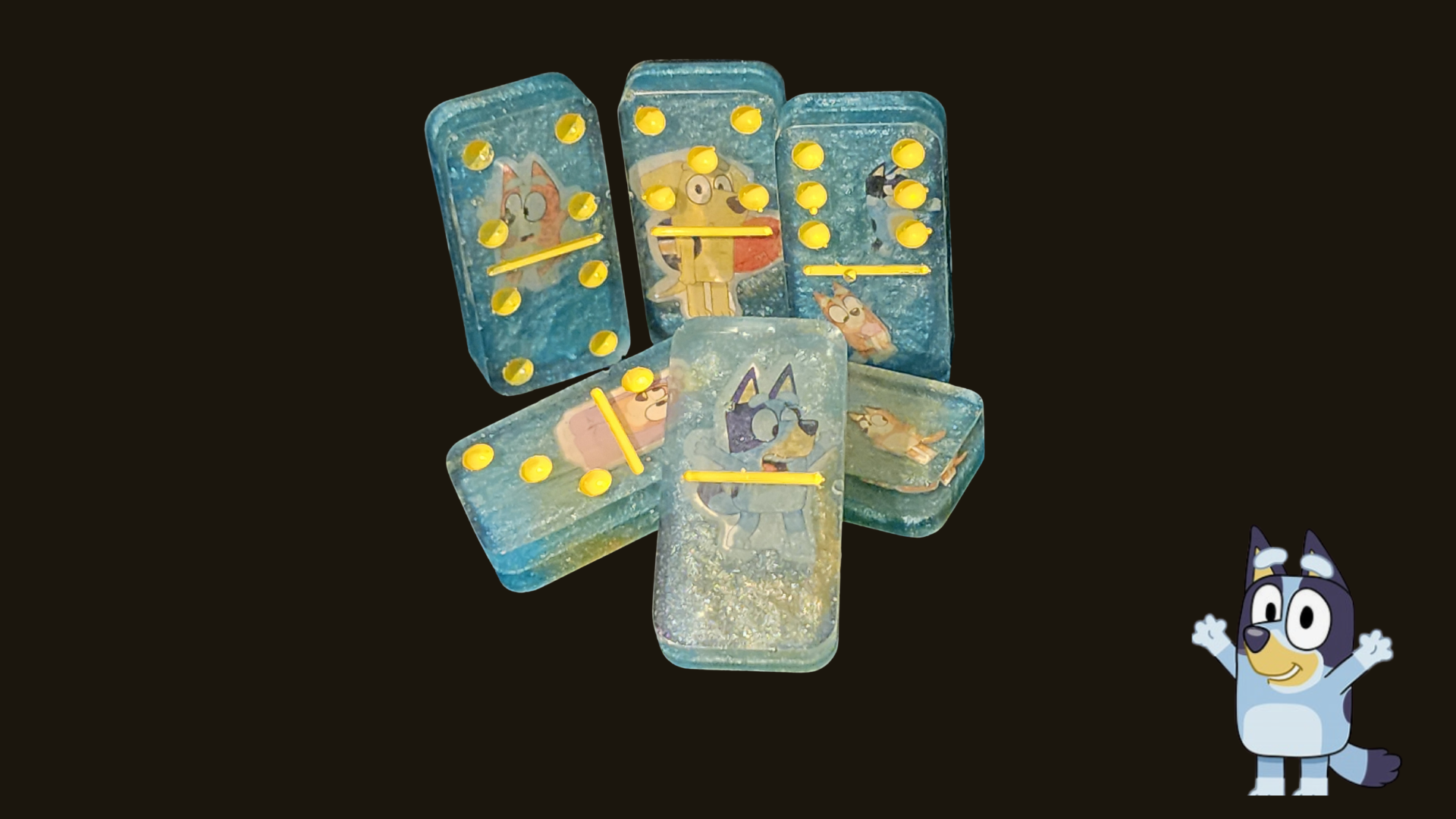 Bluey Dominoes
