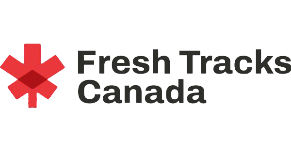 Fresh Tracks Canada logo with a red maple leaf.