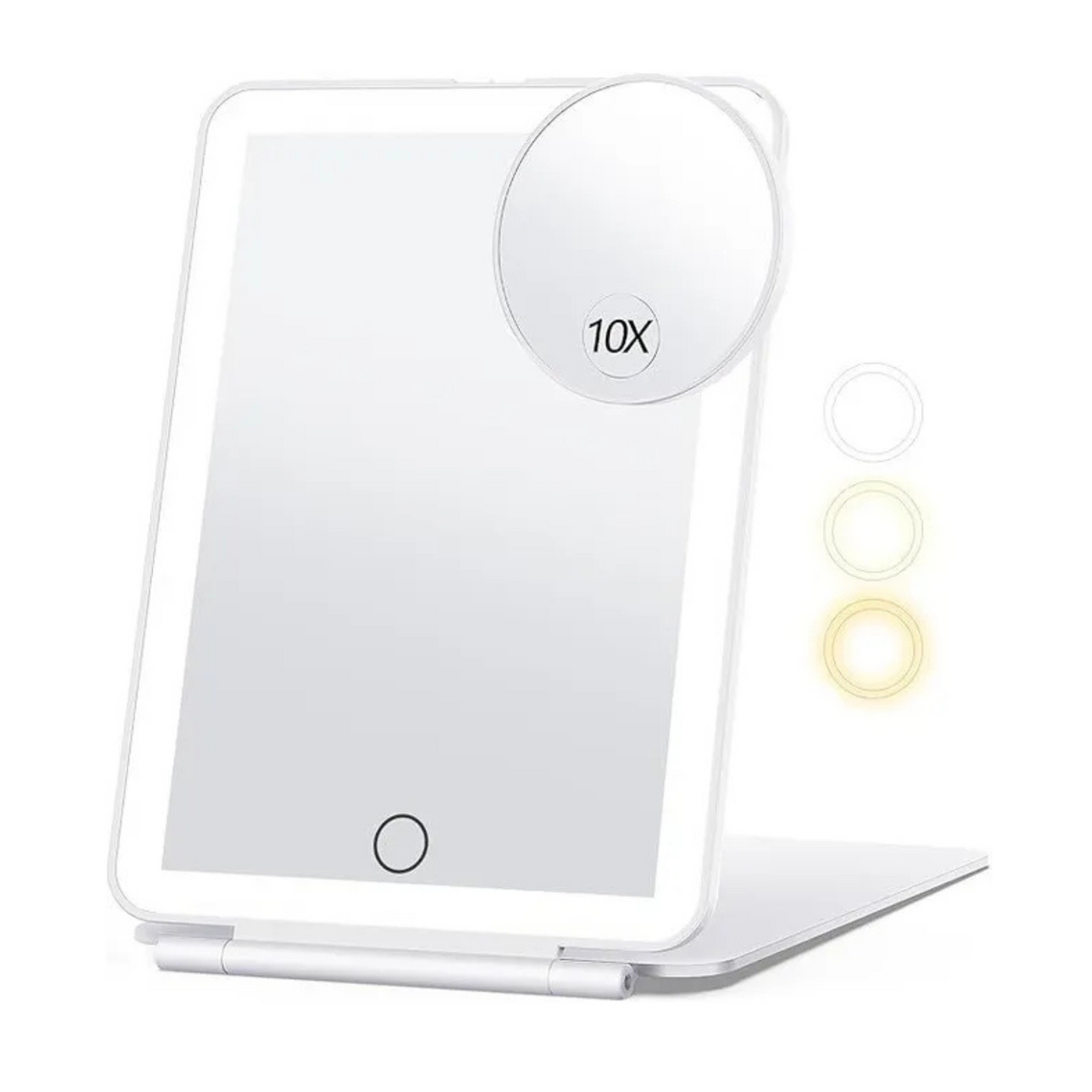 It looks like a tablet with a light on it.