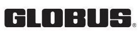 Black Globus logo on a white background.