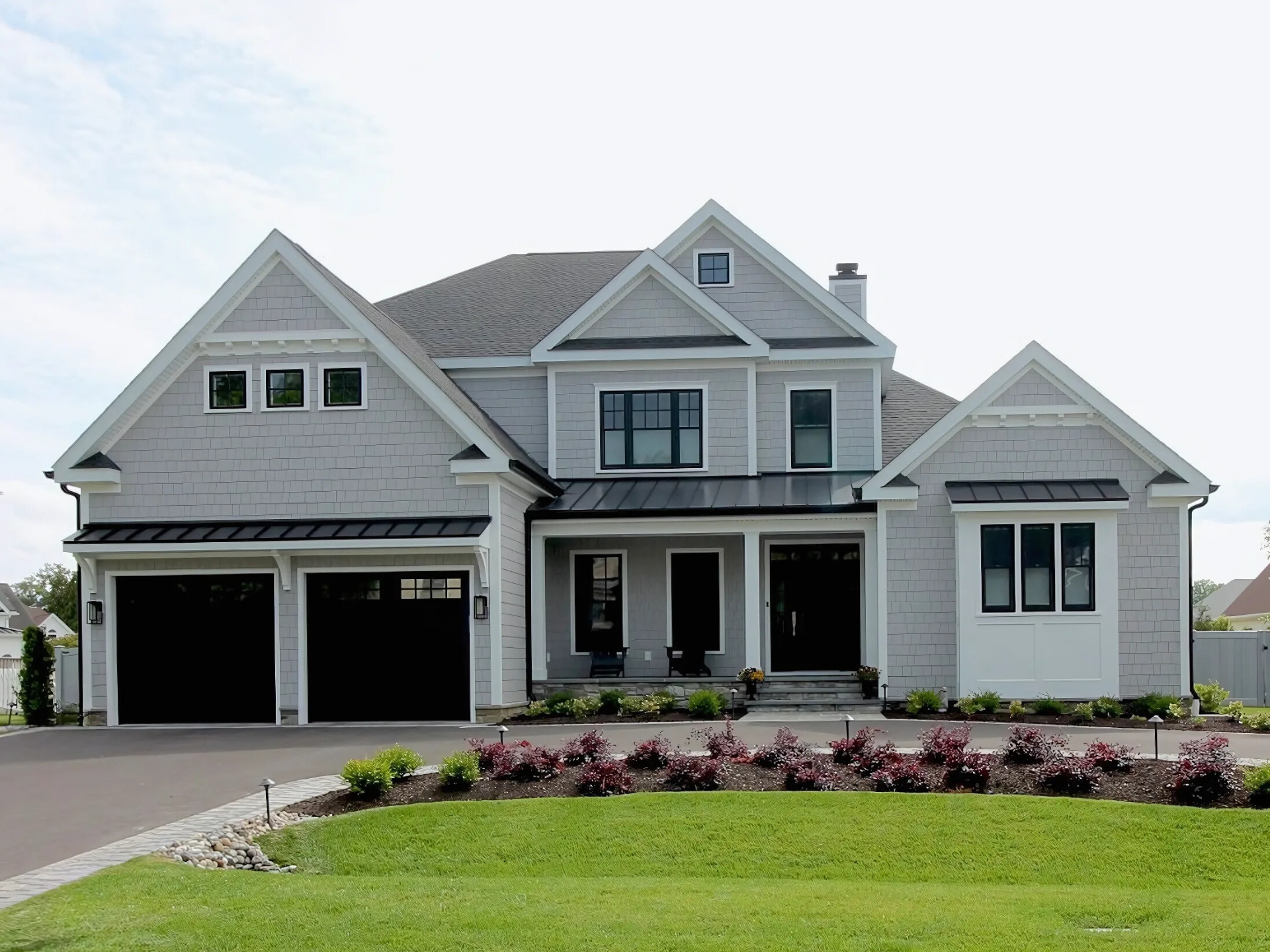 Luxury custom home built by Oak Construction in Rehoboth Beach Yacht Club, RBYCC, Delaware