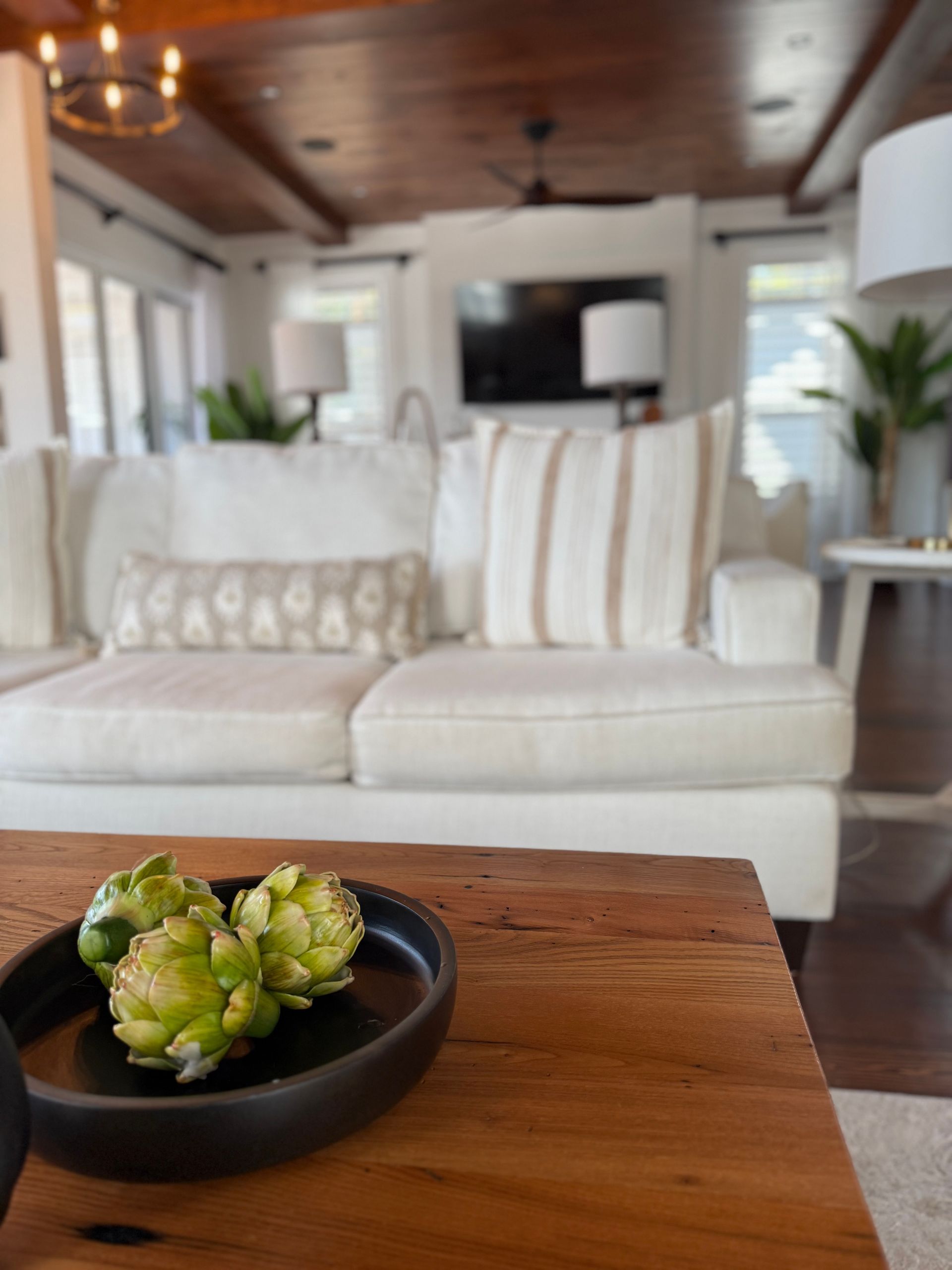 Living Room  in a custom home built by Matt Purnell Oak Construction Company Lewes Delaware