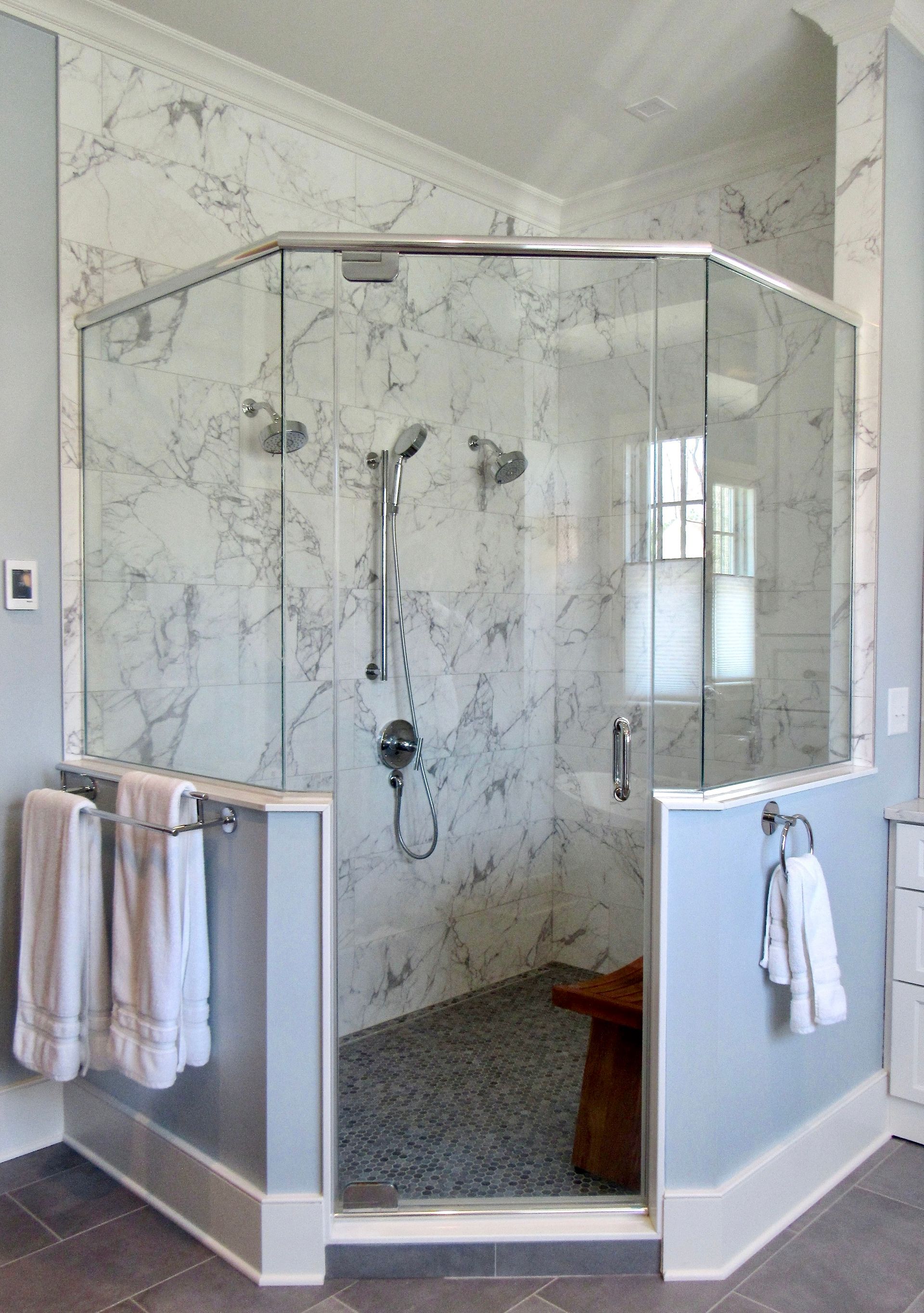 Ahower doors Delaware Luxury custom home built by Oak Construction
