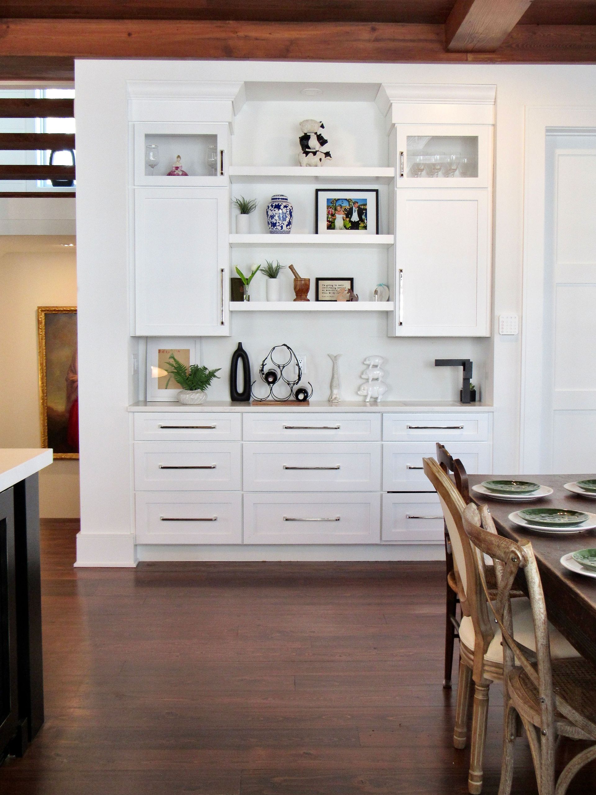 Elegant entry featuring premium finishes