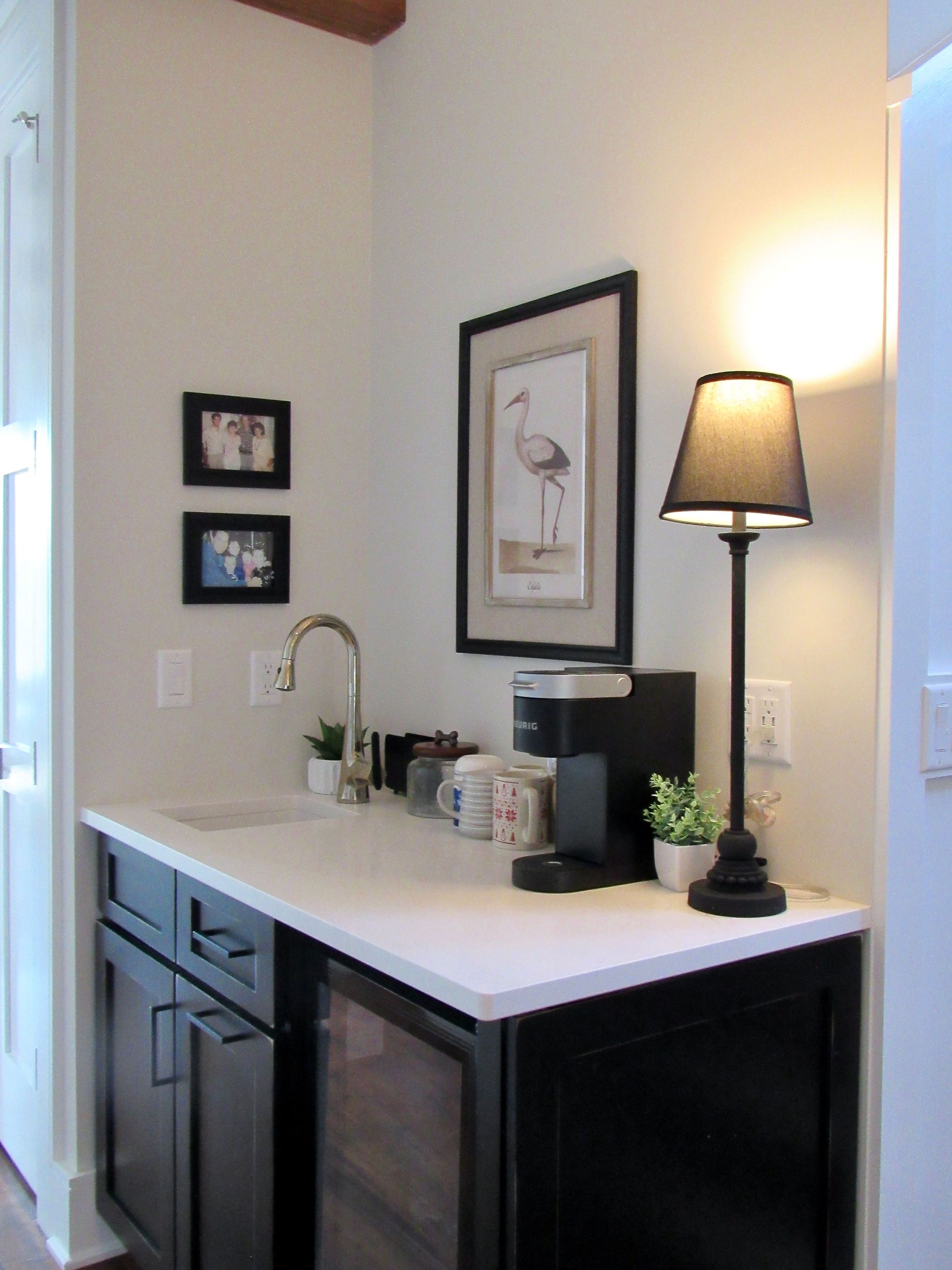 Lamps  Whole-home renovation with modern coastal design