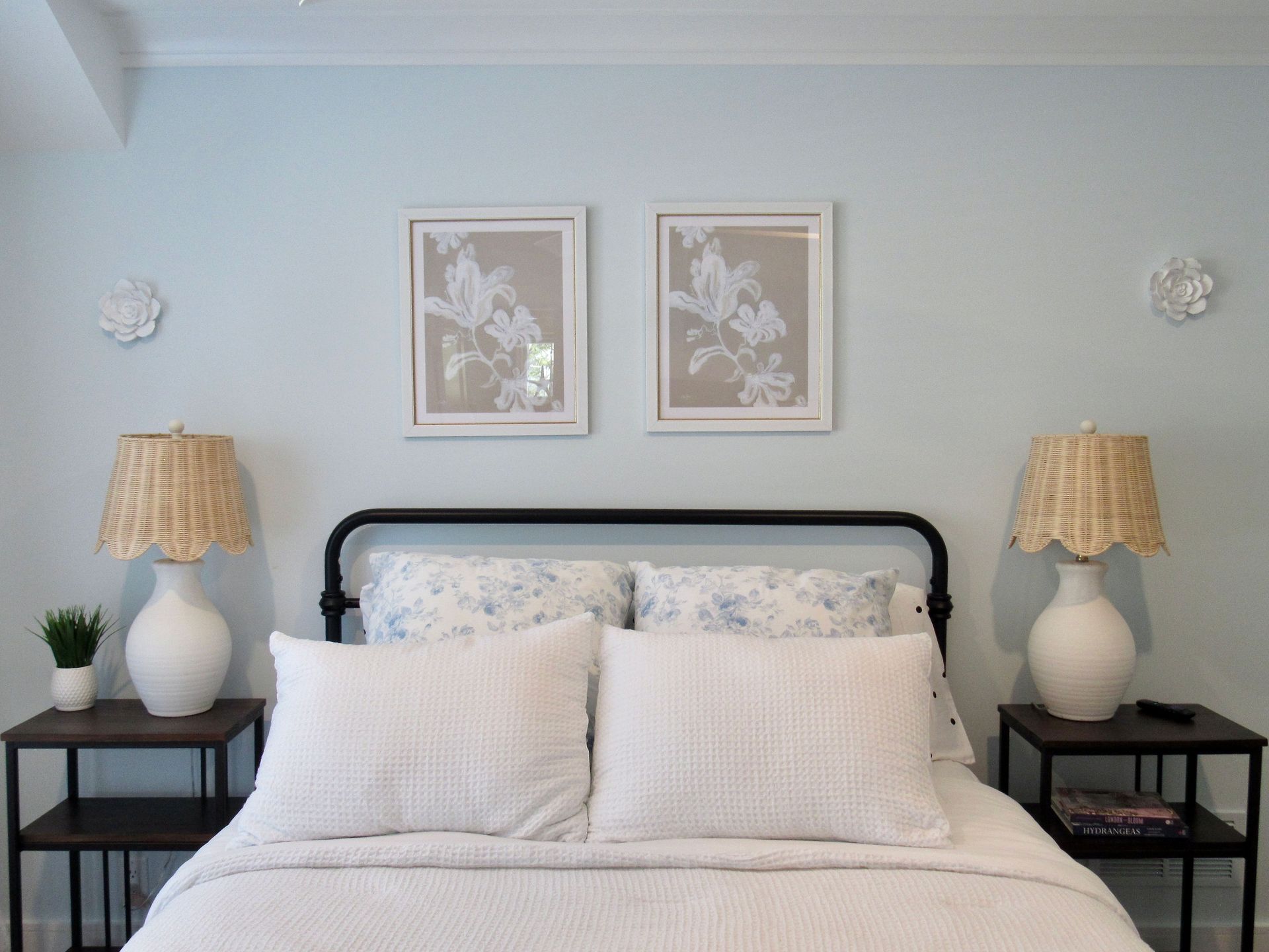 Guest Bedroom  in a custom home built by Matt Purnell Oak Construction Company Lewes Delaware