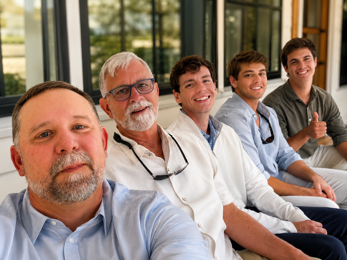 Picture of Oak Construction Employees with owner Matt Purnell