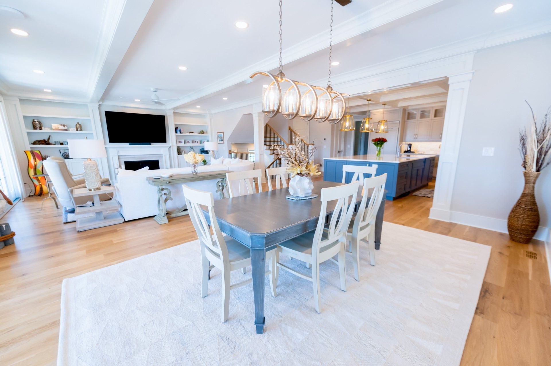 Elegant custom home designed and built by Oak Construction, Dining