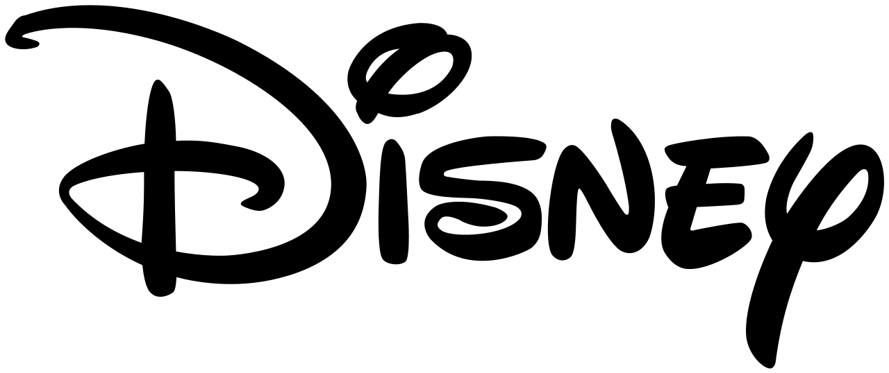 The Disney logo in black script.