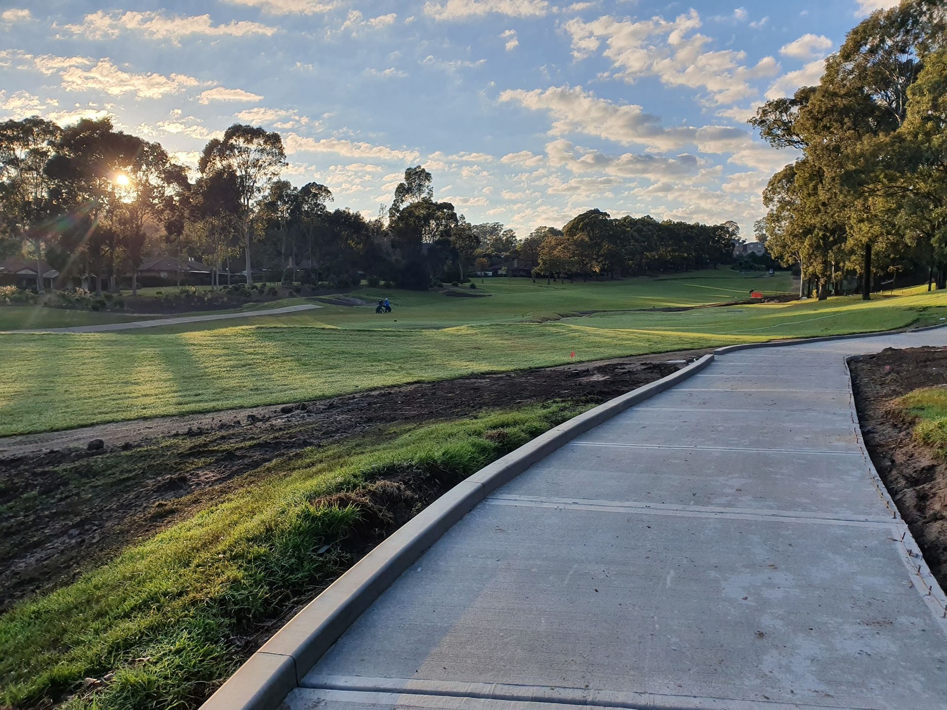 Golf Course Kerbing | Sydney, NSW | Kerbing Projects Australia
