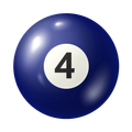 2 ball indicator for Massé Cafe |  Vector Image