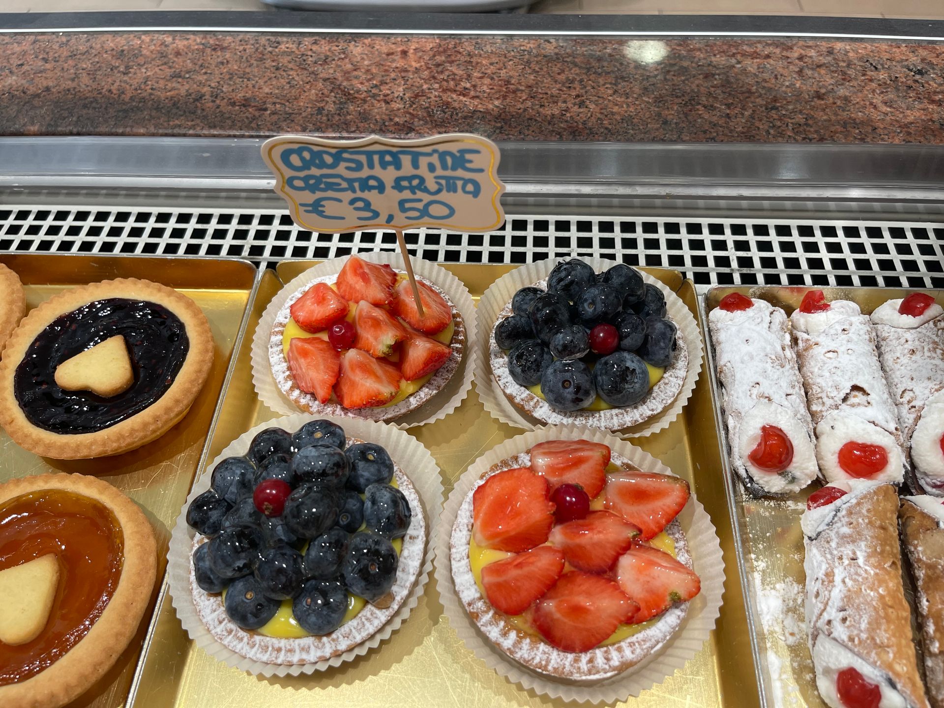 pasticceria fresca e secca