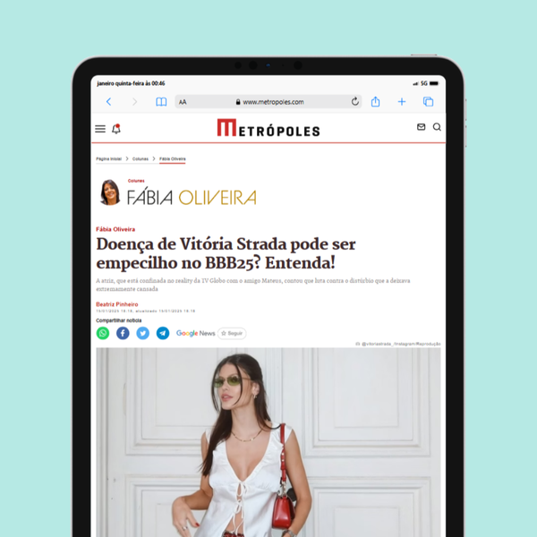 Matéria sobre saúde