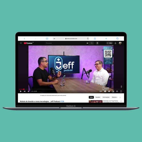 Participação em podcast