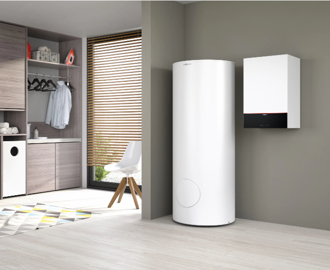 lavanderia dove presente al muro caldaia viessmann vitodens 200
