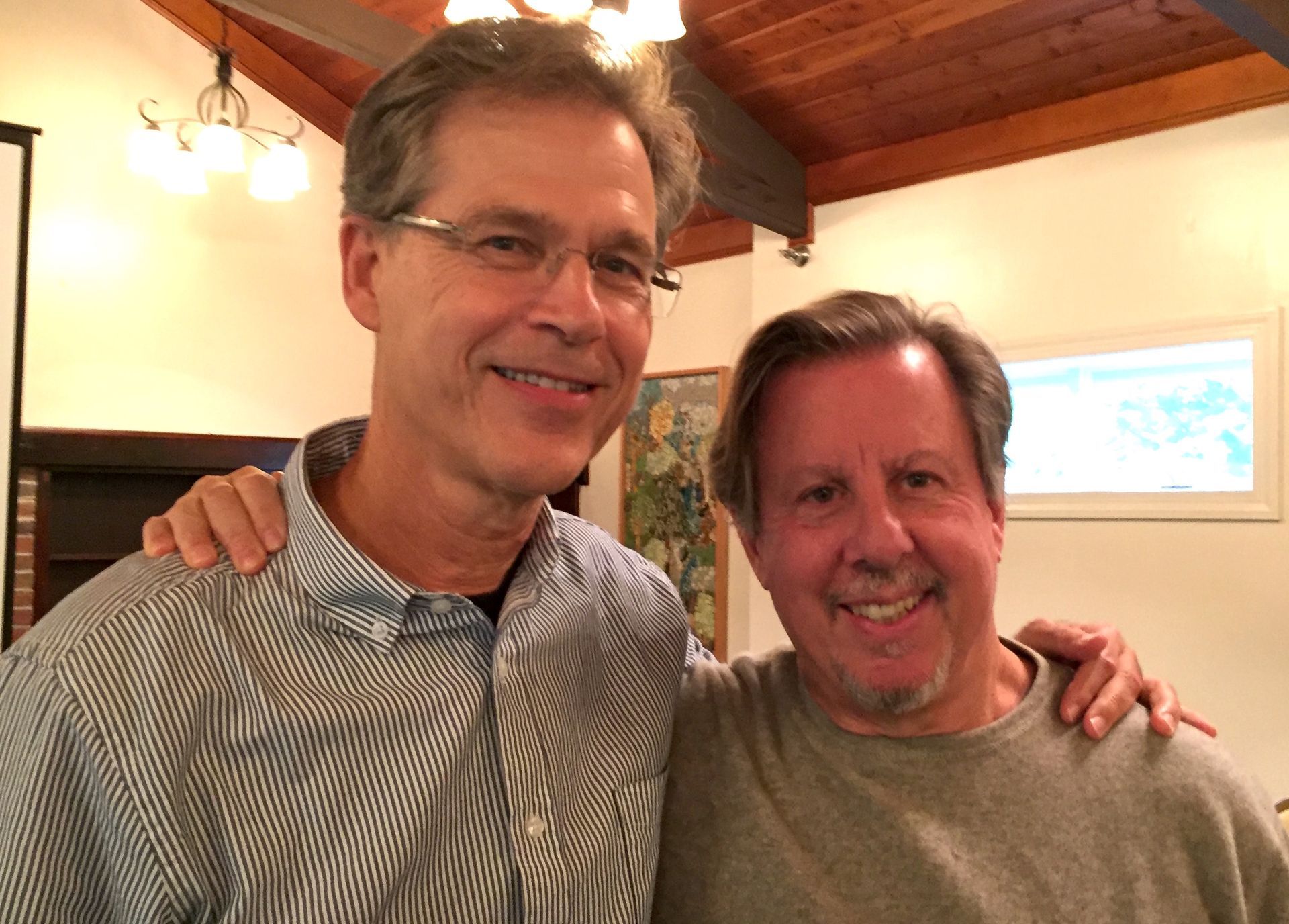 Learning from the best:  David Campell with Richard Schwartz, Founder of IFS