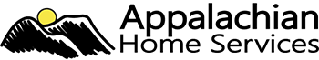 The logo for Appalachian Home Services shows a mountain and a sun.