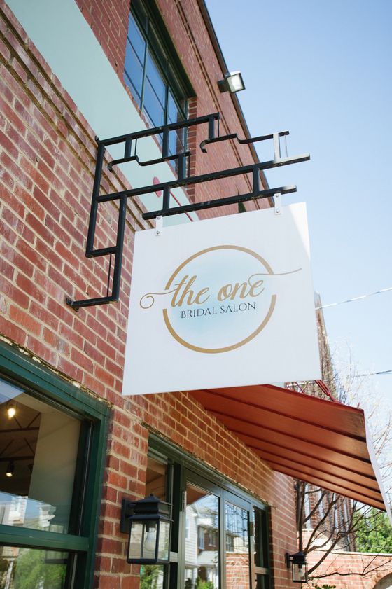 A white square sign with 