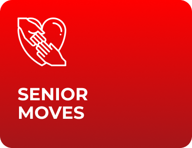 Friendly movers assisting a senior with a safe and organized home relocation