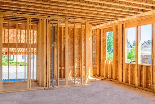 Basement Framing Construction Interior Frame