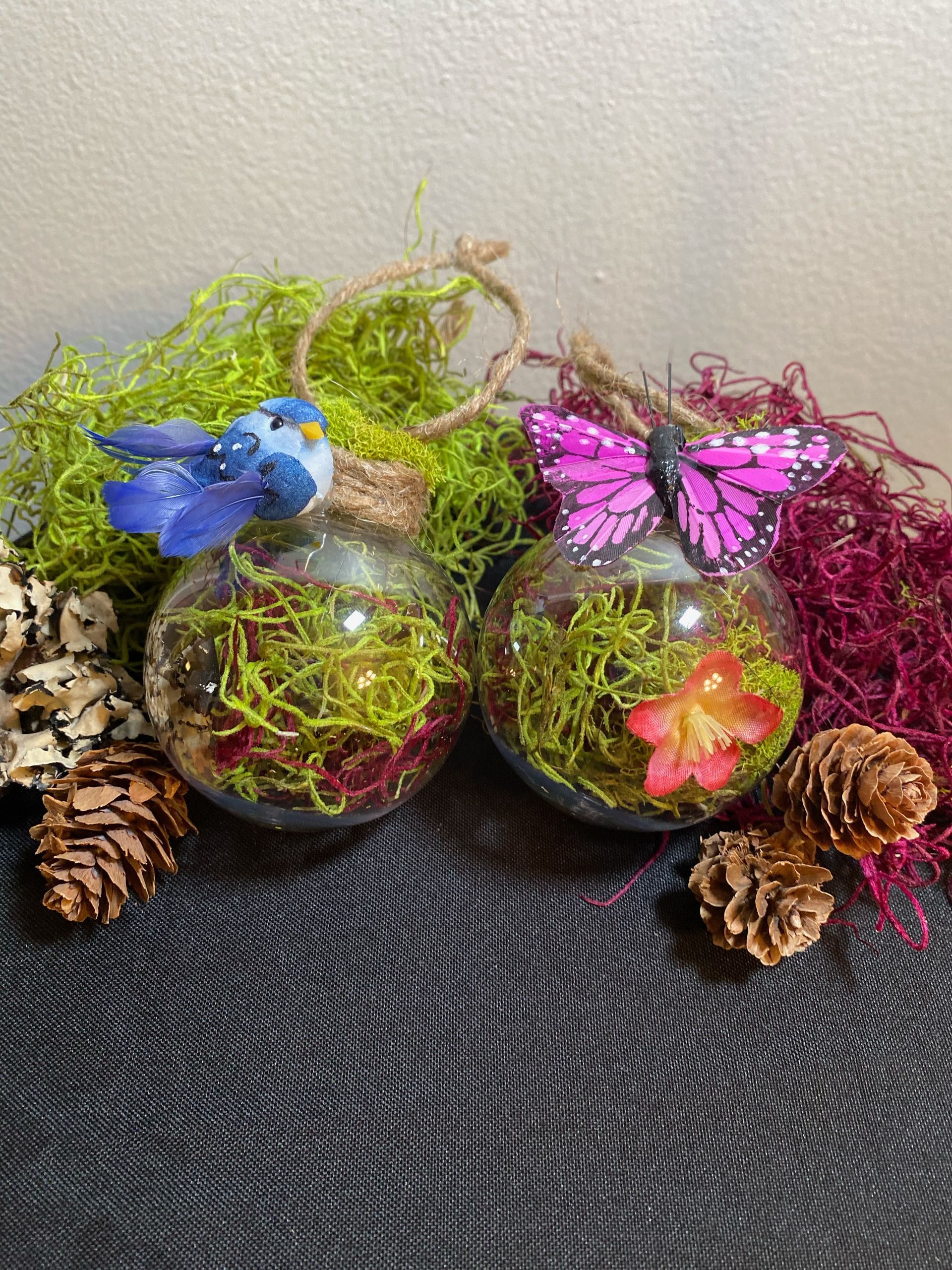Mini Moss Ball Ornament
