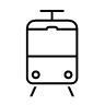 zur Ergotherapie Praxis mit der Stadtbahn