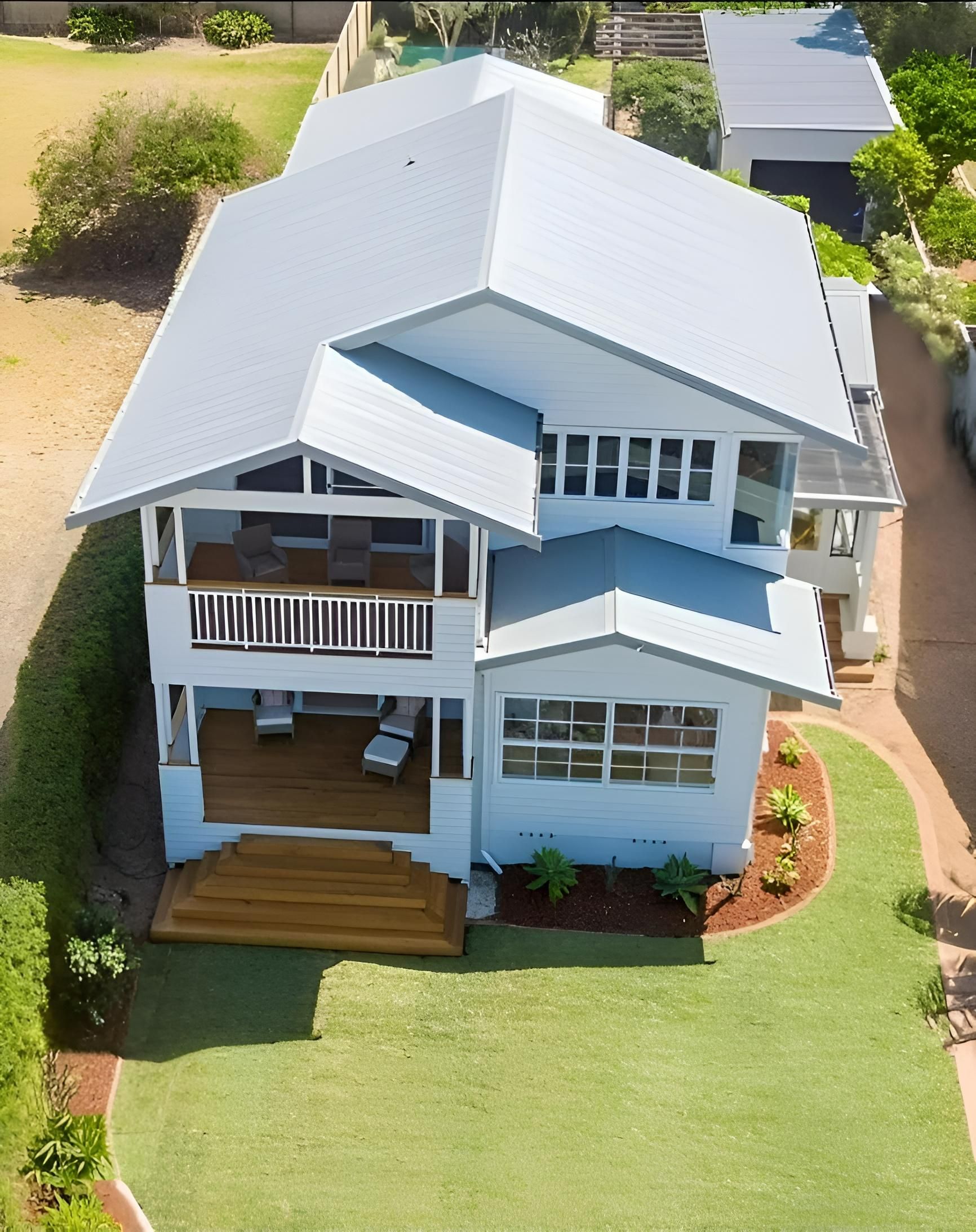 A Close Up of the Roof of a House — Sheps Roofing Service Pty Ltd In Albion Park Rail, NSW