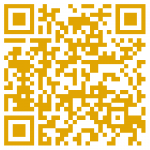 Goldener QR-Code.