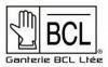 Logo avec une main gantée et le texte « BCL » ; « Ganterie BCL Ltée » en dessous.