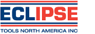 Logo d'Eclipse Tools North America Inc. comportant le texte « ECLIPSE » en bleu et rouge, avec des lignes bleues et rouges au-dessus et en dessous.