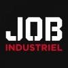 Logo « JOB Industriel » en lettres blanches sur fond noir, avec « INDUSTRIEL » en rouge en dessous.