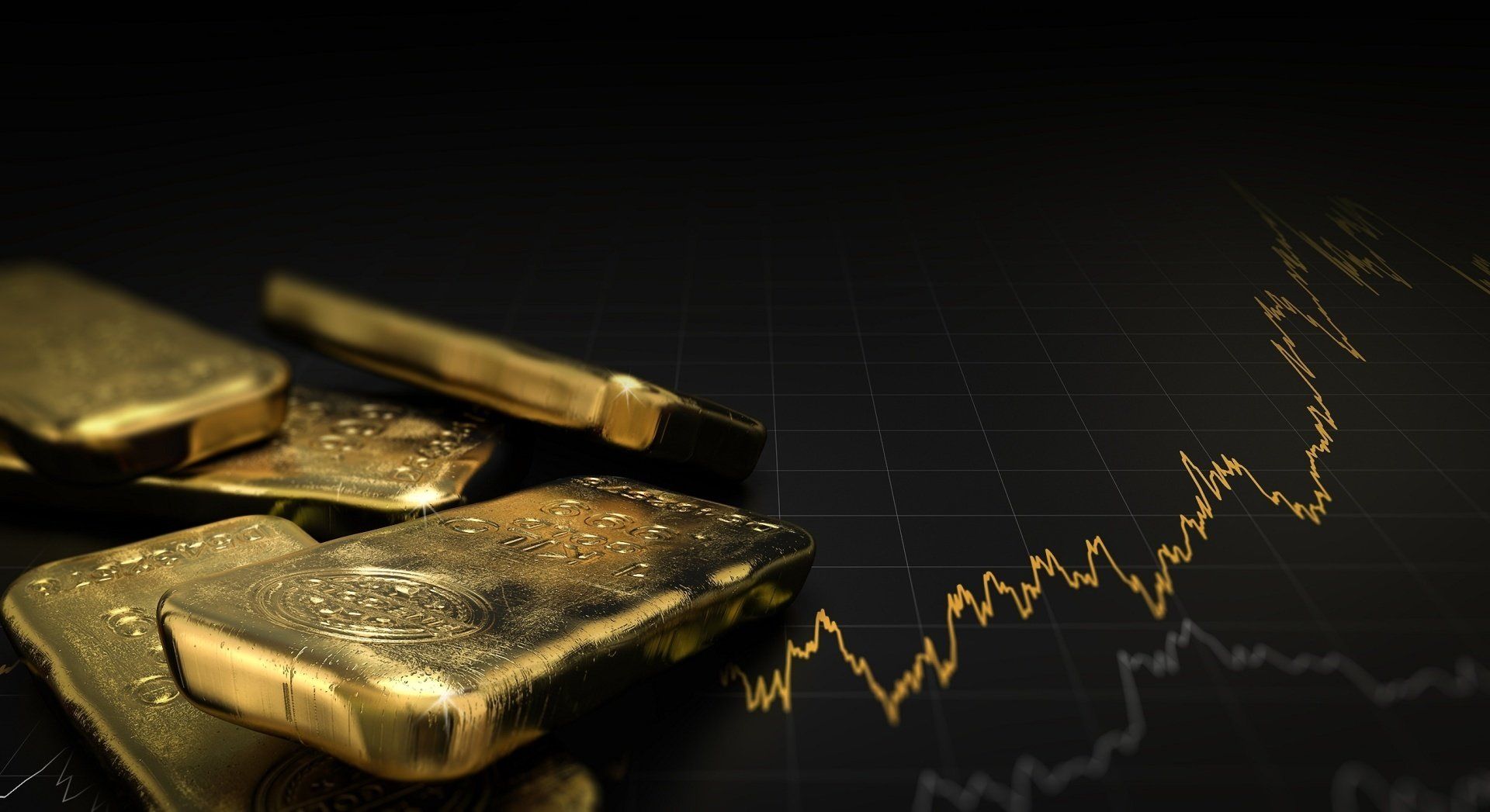 Afbeelding van munten. Zilver & Goud.