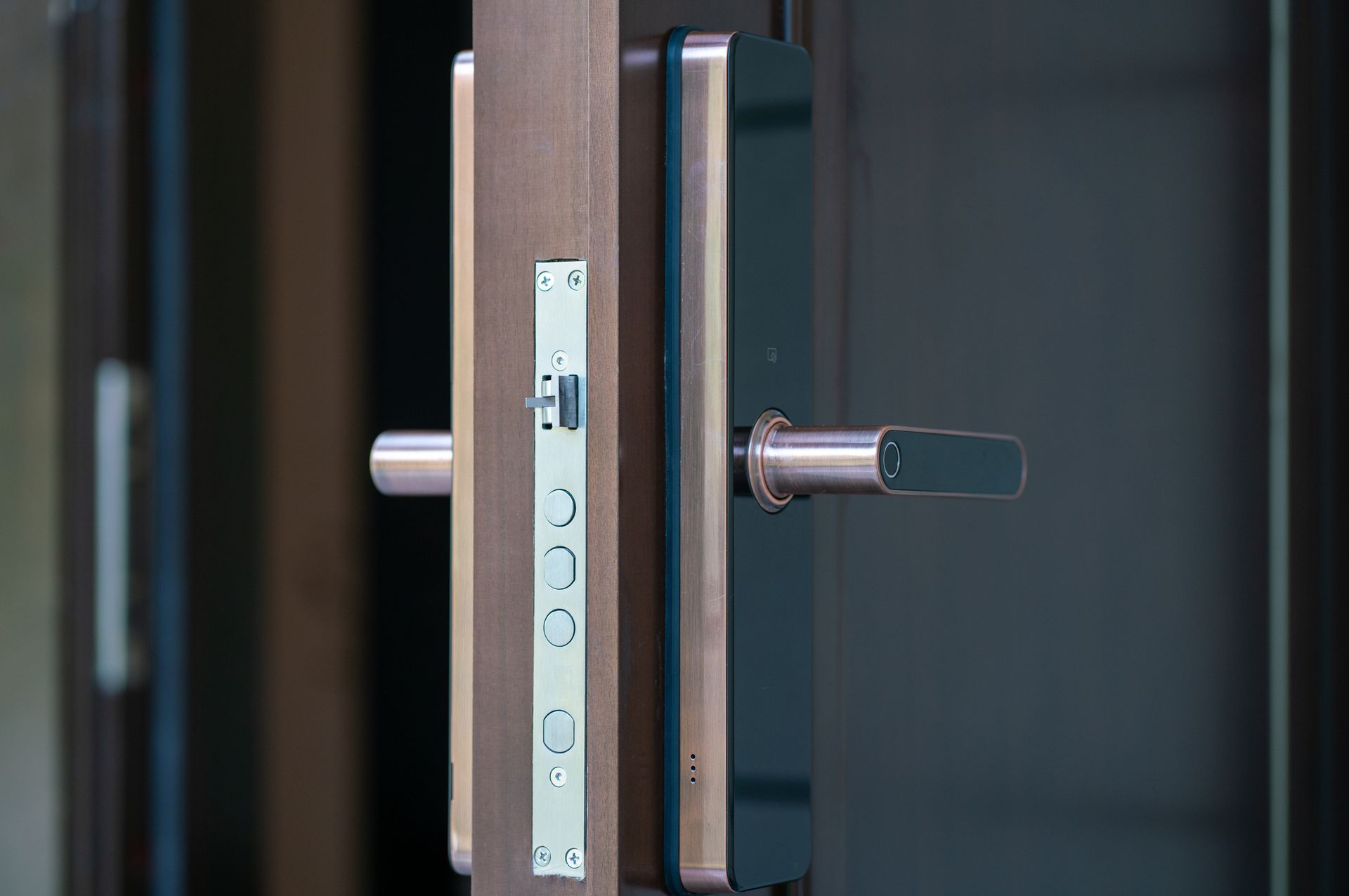 Man Inserting Key in Door Lock - Key Duplication in Albuquerque, NM Man Inserting Key in Door Lock - Key Duplication in Albuquerque, NM