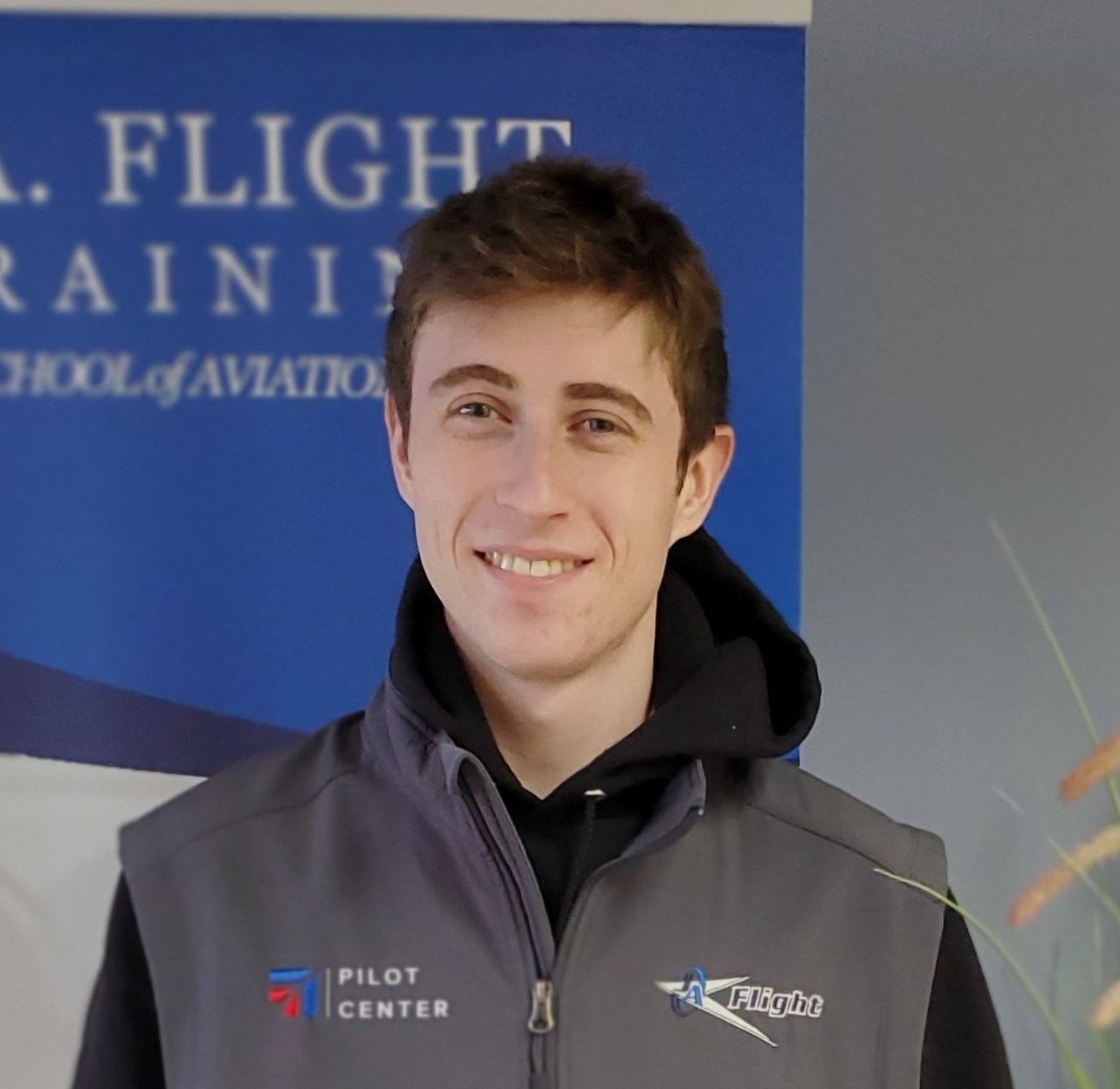 Headshot of Casey Rich, instructor and CFIA at JA Flight Training.