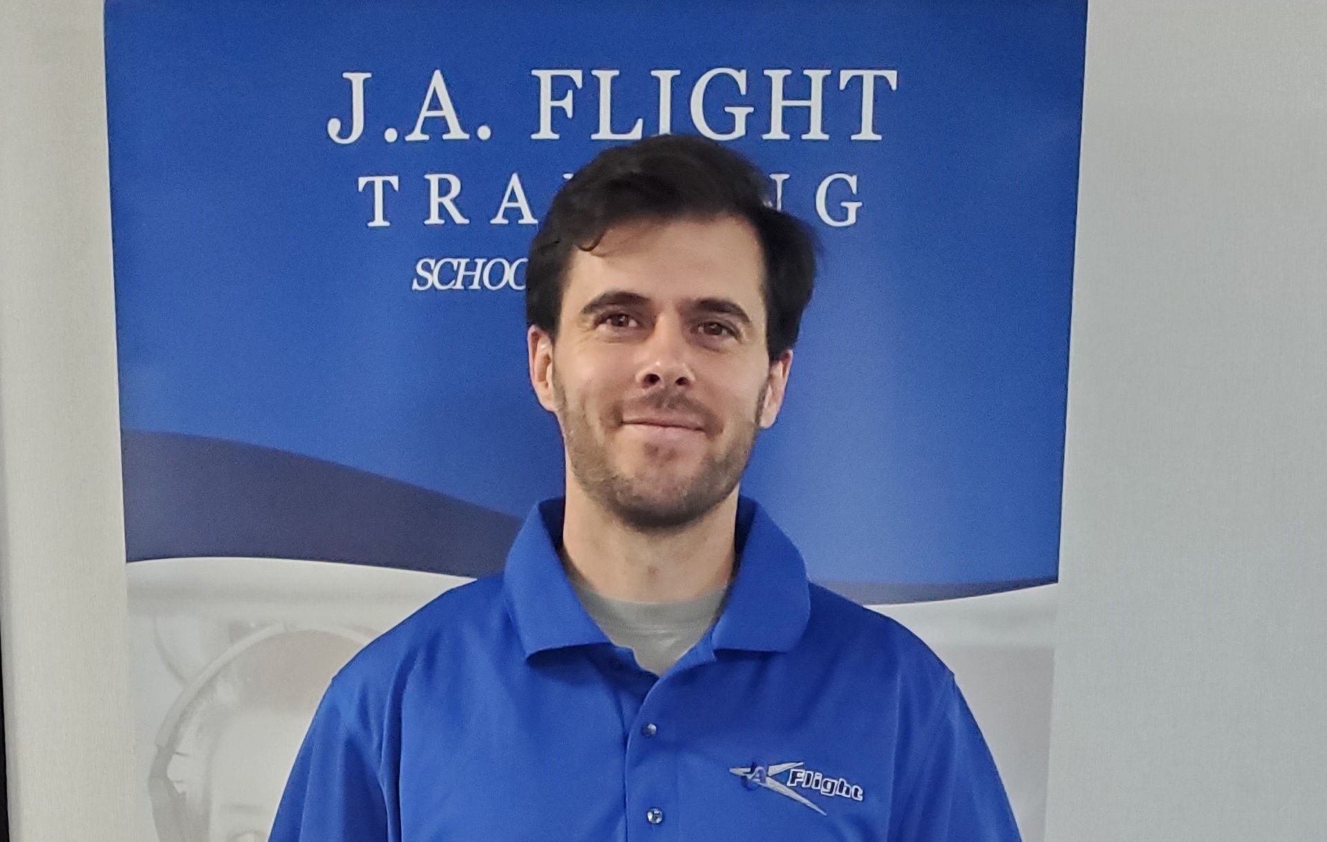 Headshot of Casey Rich, instructor and CFIA at JA Flight Training.