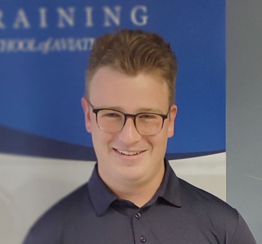 Headshot of Sean Brink, instructor and CFIA at JA Flight Training.