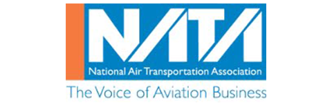National Air Transportation Association (NATA) logo with tagline “The Voice of Aviation Business.”