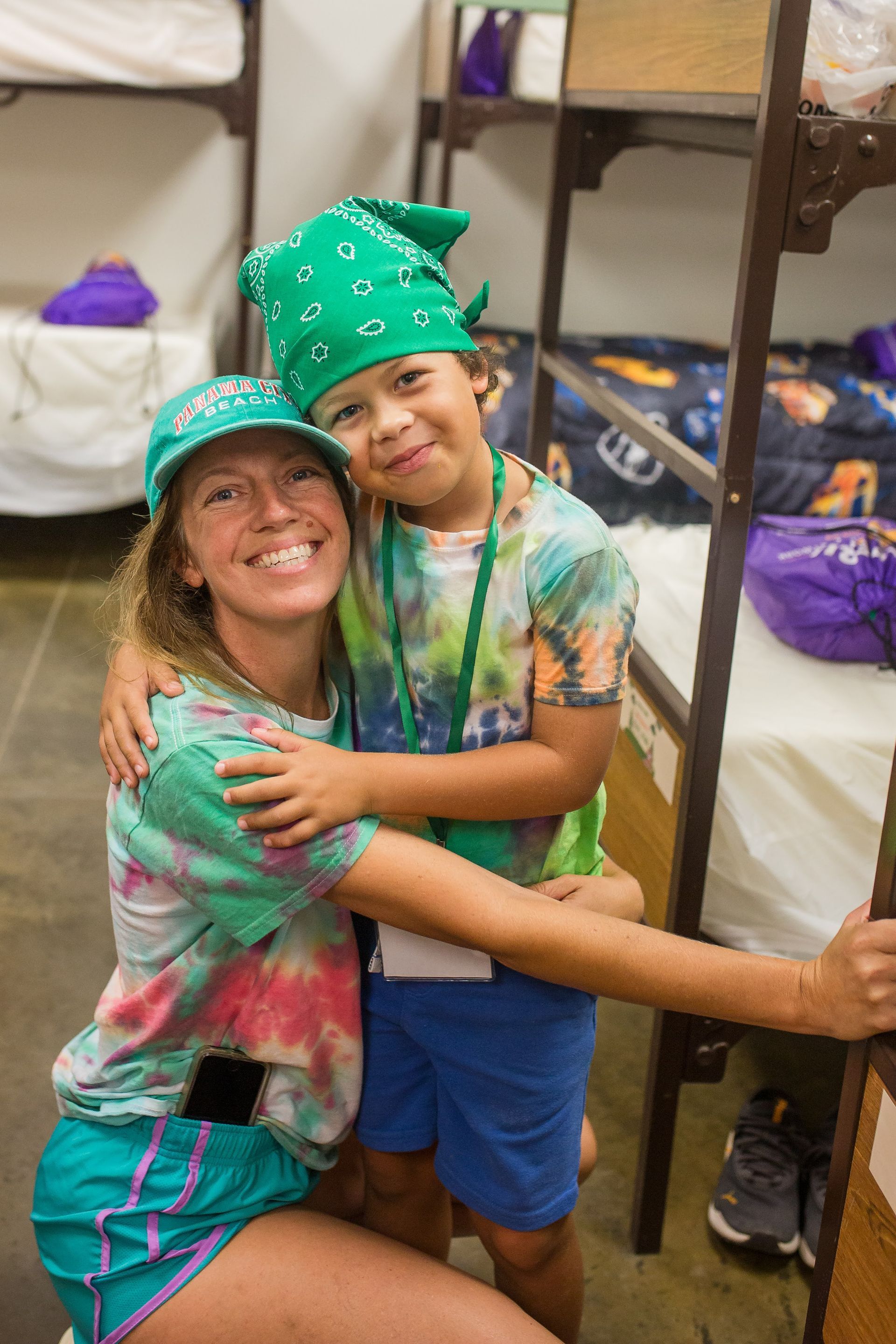 Camp Erin camper and volunteer 