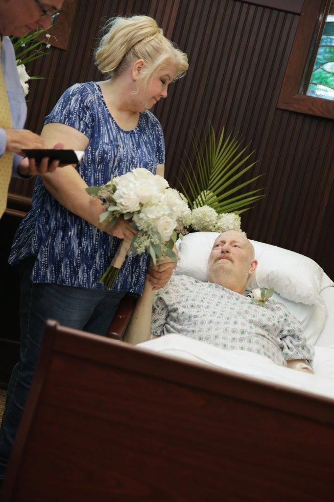 Patient wedding at Heartford House