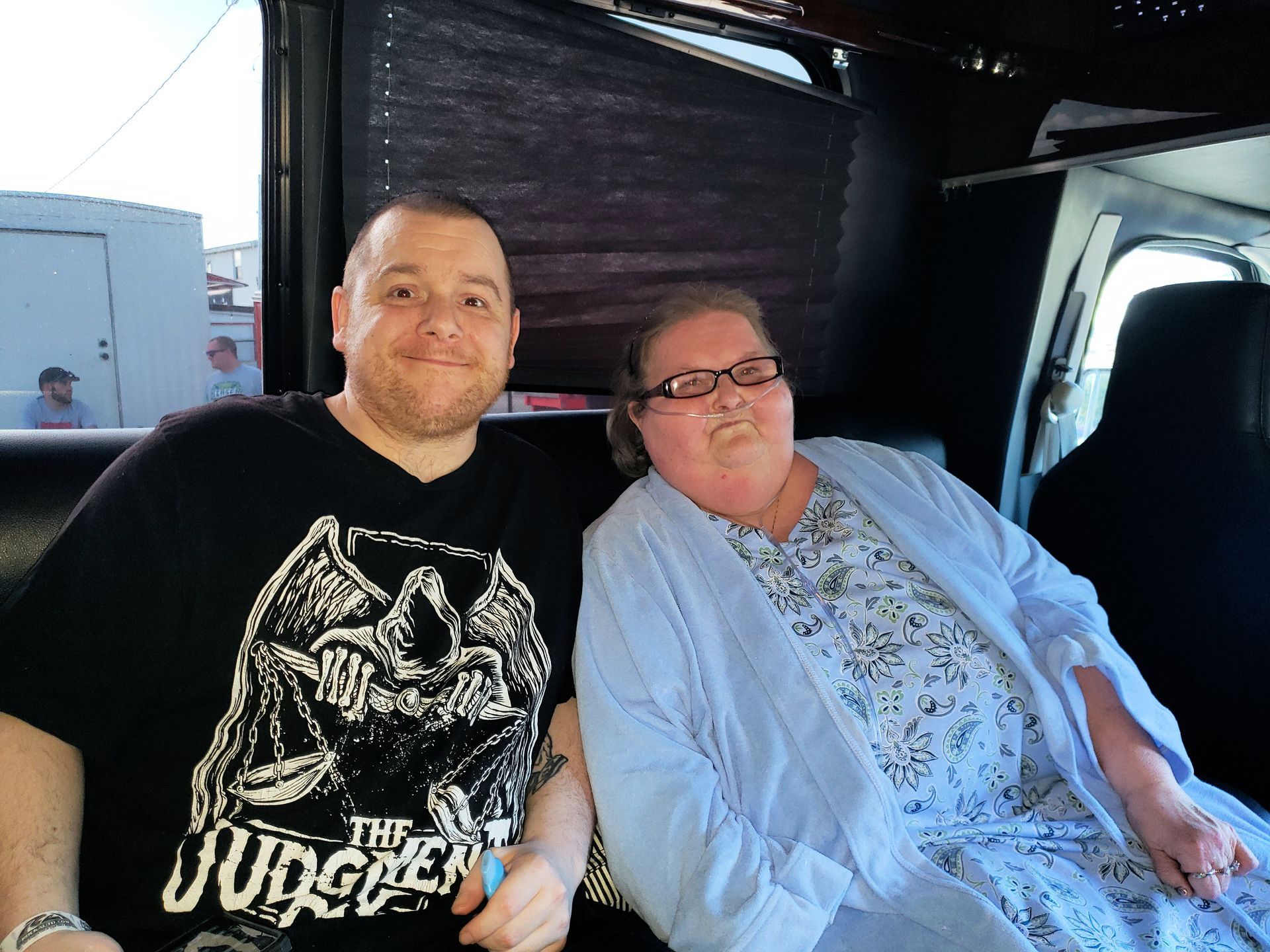 Patient and family member at Windy Hollow