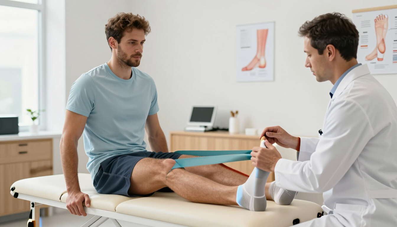 Sports medicine in podiatry for foot and ankle recovery