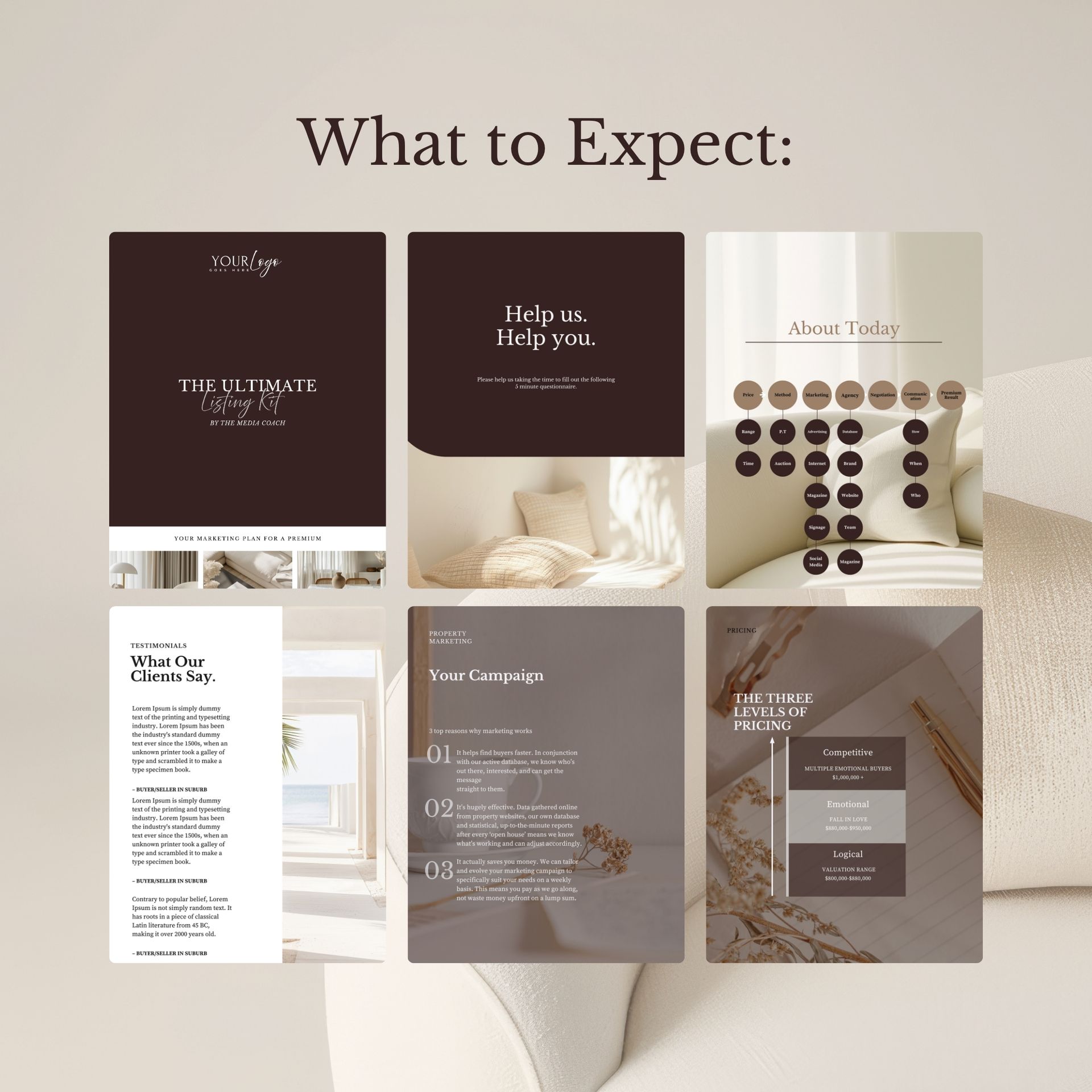 The Real Estate Listing Kit