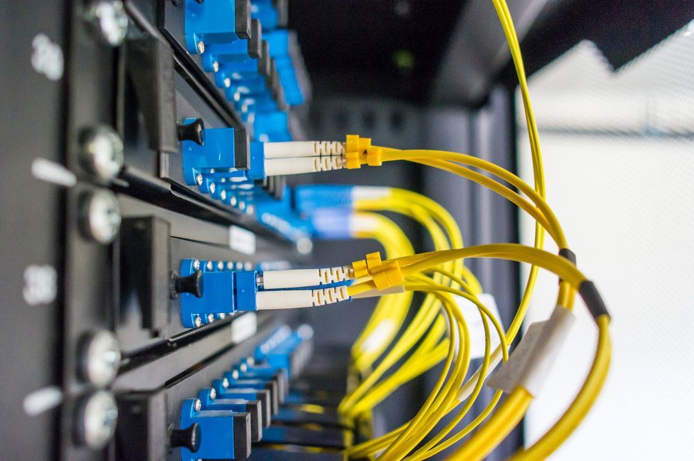 Fiber Optical In Rack Cabinet — 7E Integrated Services In Newcastle NSW