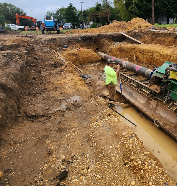 drilling+under+the+77+with+a+jack+and+bore+to+install+utilities+at+new+chipotle+and+retail+complex+in+Bridgeton+NJ