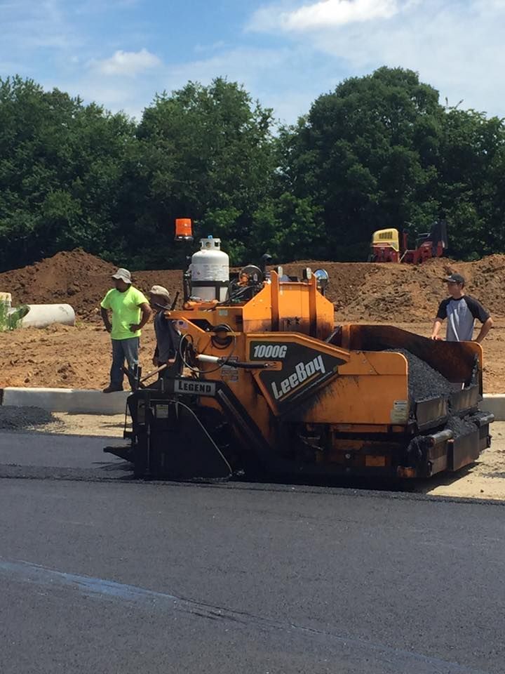 parking lot paving