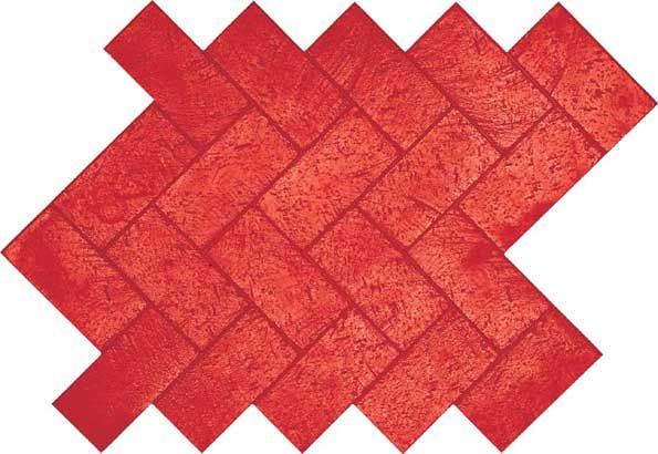 Red Brickform Texture Mat — Minneapolis, MN — Schafer Equipment Company Red Brickform Texture Mat — Minneapolis, MN — Schafer Equipment Company